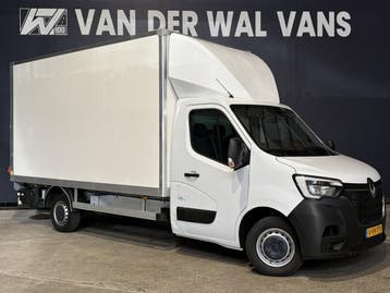 Renault Master 2.3 dCi 146pk Bakwagen 222cm Hoog Laadklep Eu, Stof, Gebruikt, Renault, Wit