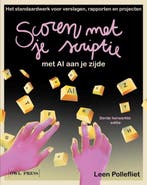 9789493457737 Scoren met je scriptie Leen Pollefliet, Boeken, Studieboeken en Cursussen, Verzenden, Nieuw, Leen Pollefliet