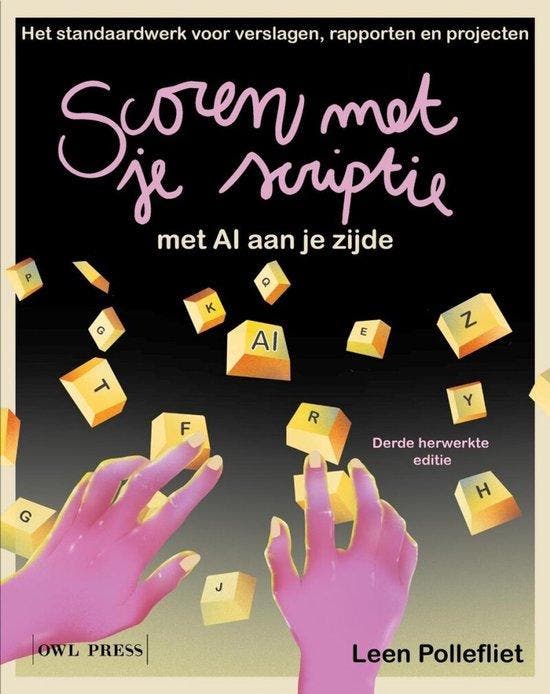 9789493457737 Scoren met je scriptie Leen Pollefliet, Boeken, Studieboeken en Cursussen, Nieuw, Verzenden