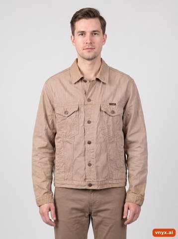 Wrangler Spijkerjassen Heren maat M Beige Vintage, Ophalen of Verzenden, Nieuw