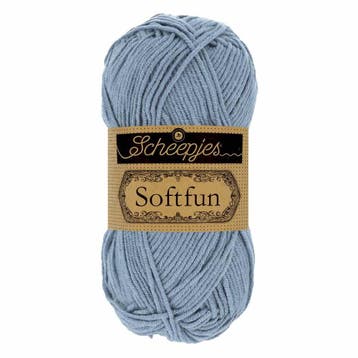 Scheepjes Softfun 50g - 2602 Slate Blue, Verzenden, Nieuw