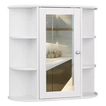 Badkamer Spiegelkast met Verstelbare Legplanken, Huis en Inrichting, Badkamer | Badkamermeubels, Verzenden, Nieuw