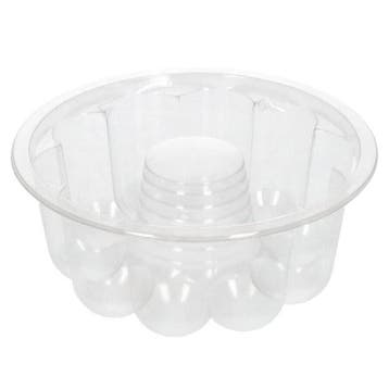 Puddingvorm PET Ø178x72mm per stuk, Verzenden, Nieuw