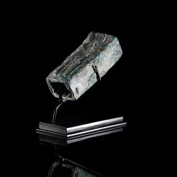 Het Oude Egypte bronzen dubbele hagedis-sarcofaag - 2.5 cm
