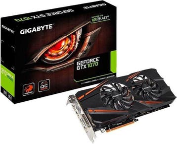 GIGABYTE GeForce GTX 1070 OC - Computer - In originele, Nieuw