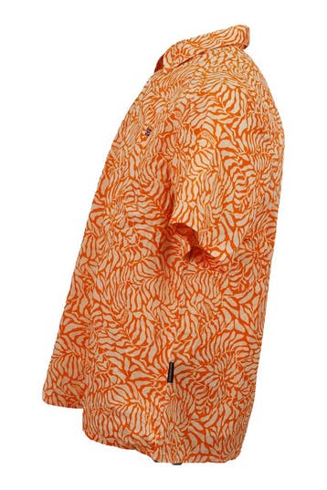 Napapijri Overhemd in maat L Oranje, Verzenden, Zo goed als nieuw, Overige kleuren, Napapijri