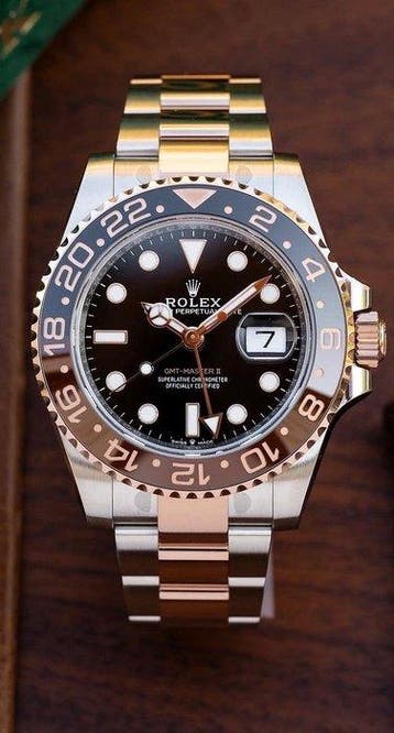 Rolex - GTM-Master II Rootbeer - 126711CHNR - Heren -, Nieuw