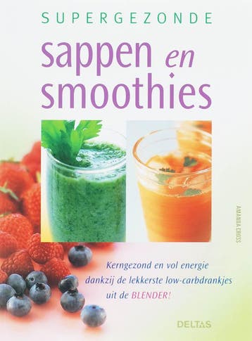 Supergezonde sappen en smoothies - Amanda Cross, Boeken, Verzenden, Gelezen, Amanda Cross