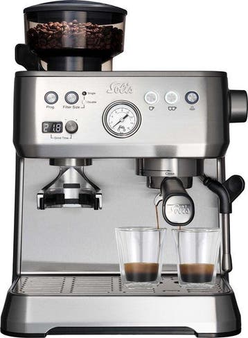 2dekans | Solis Grind & Infuse Perfetta 1019 Pistonmachine, Ophalen of Verzenden, Gebruikt