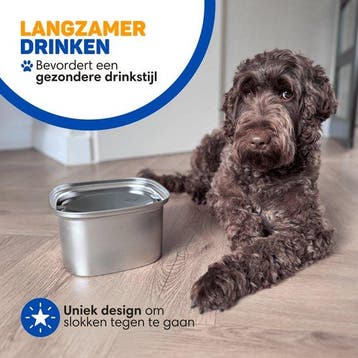 2dekans | Vulpes Goods® Drinkbak Hond - Waterbak voor Honden, Ophalen of Verzenden, Zo goed als nieuw