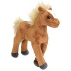 Pluche knuffel paard bruin 20 cm - Knuffel paarden, Verzenden, Nieuw