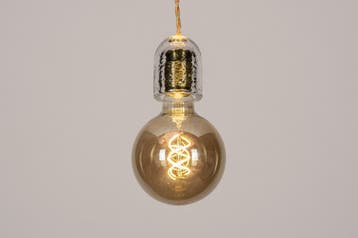 Rietveld Hanglampen - Goud - Glas, Metaal, Verzenden, Nieuw