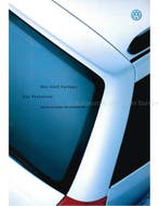 2000 VOLKSWAGEN GOLF BROCHURE DUITS, Nieuw, Volkswagen, Author