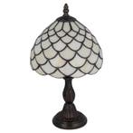 Tiffany tafellamp – Geschubd Glasdesign – Ø 20 × H 35,5 cm, Huis en Inrichting, Verzenden, Nieuw