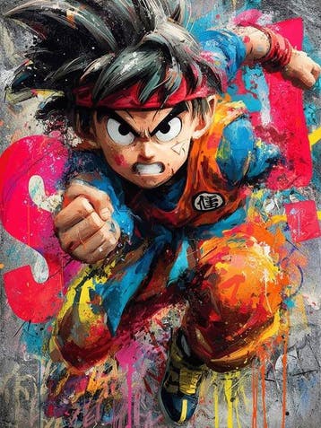 IPR Graph - Goku: La Furia del Guerrero Urbano, Nieuw
