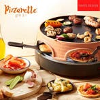 Emerio PO-113255.4 - Pizzarette 3-IN-1 - 6 Persoons - Piz..., Verzenden, Nieuw