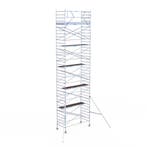 Rolsteiger Original 135x305 12,2m werkhoogte tegen de gevel, Verzenden, Nieuw, Rolsteiger of Kamersteiger, 5 meter of hoger