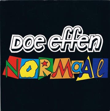 cd single card - Normaal - Doe Effen Normaal, Verzenden, Zo goed als nieuw