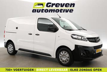 Opel Vivaro CDTI L2H1 | Airco | Cruise | 3 Zits | Trekhaak |, Euro 6, Wit, Nieuw, Airbags