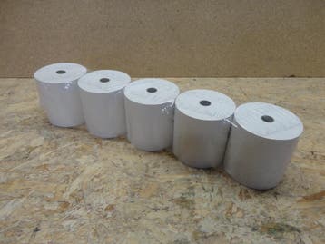 Thermische kassarol 80x80x12 thermo wit (5 stuks), Ophalen of Verzenden, Nieuw