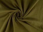Mousseline stof – Taupe, Overige kleuren, 120 cm of meer, Ophalen of Verzenden, Katoen