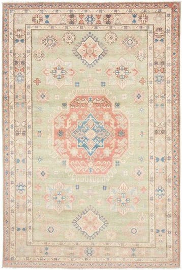 Kazak - Vloerkleed - 300 cm - 200 cm - Handgemaakt -, Huis en Inrichting, Stoffering | Tapijten en Kleden, Nieuw