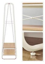 Kledingrek met 2 Planken en 6 Haken – Vrijstaand Opbergrek, Verzenden, Nieuw