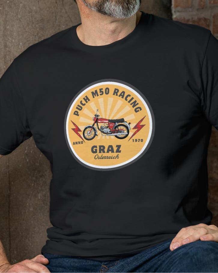 Puch T-shirts, oa. MV50, M50, Monza, Maxi Oldtimer, Kleding | Heren, T-shirts, Nieuw, Verzenden