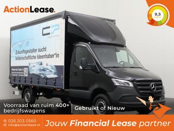 Mercedes Sprinter Bakwagen L5 H1 2023 Diesel Automaat, Auto's, Automaat, Overige modellen, Zwart, Diesel