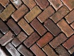 Oude gebakken keiformaten Tiel (op pallets), Ophalen of Verzenden, Gebruikt, Keramiek, Klinkers