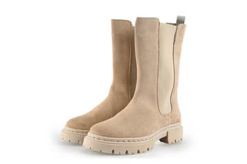 Bullboxer Chelsea boots in maat 38 Beige, Verzenden, Beige, Overige typen, Zo goed als nieuw