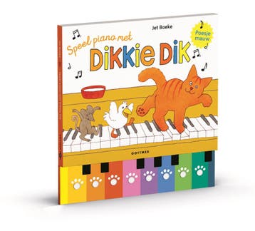 Speel Piano Met Dikkie Dik | Jet Boeke | Nieuw, Ophalen of Verzenden, Nieuw, Jet Boeke