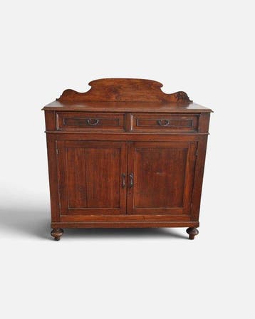 Credenza italiana dell’Ottocento con ampio cassetto e due