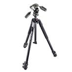 Manfrotto MK190X3-3W Alu Kit Incl. 804RC2 Pan/Tilt Head, Nieuw, 150 tot 175 cm, Met balhoofd, Ophalen of Verzenden