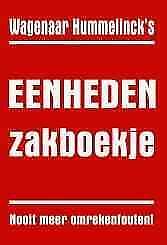 Eenheden Zakboekje, Verzenden, Nieuw, Algemeen, Henk Wagenaar Hummelinck
