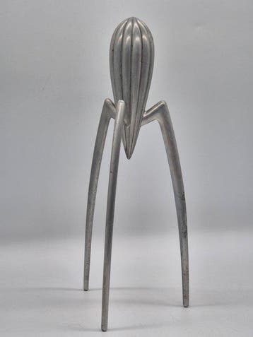 Alessi Juicy Salif – Zitronenpresse – Aluminium gegossen -, Antiek en Kunst