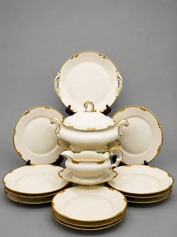 Eetservies - Zeh Scherzer Porzellan Service Set – 50 Jahre