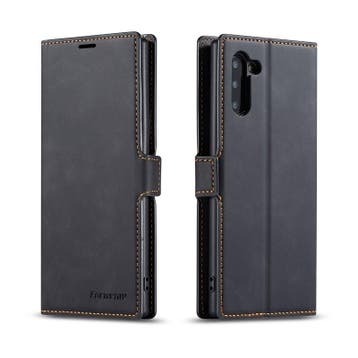 DrPhone SN2 - Samsung Galaxy Note 10 - PU Lederen hoesje - P, Verzenden, Nieuw
