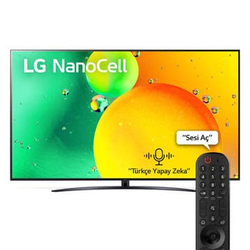 LG 43NANO766QA - 43 inch 4K LED Smart TV, Ophalen, 50 Hz, Zo goed als nieuw, 100 cm of meer