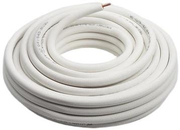 Koperen koelleiding, geïsoleerd (1/4 inch, lengte 25m), Verzenden, Nieuw