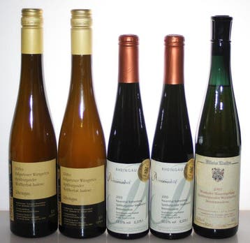 2003 + 2018 Spätburgunder Weißherbst Beerenauslese + Auslese, Nieuw