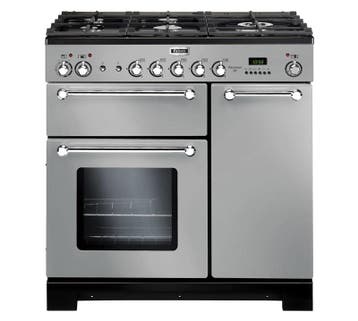 €2995 Falcon Kitchener 90 Vrijstaand fornuis Electrisch G, Ophalen of Verzenden, Nieuw, Gas, Energieklasse A of zuiniger