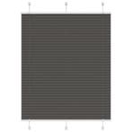 vidaXL Plissé rolgordijn 110x150cm stofbreedte 109,4cm, Huis en Inrichting, Stoffering | Gordijnen en Lamellen, Verzenden, Nieuw