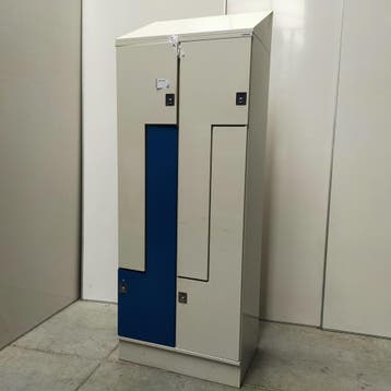 4-deurs Oostwoud ruimte besparende Z-lockerkast - 220x80x50, Huis en Inrichting, Kasten | Lockerkasten, Ophalen of Verzenden, Nieuw