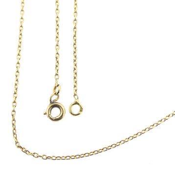 18 Krt. Gouden anker schakelketting., Ophalen of Verzenden, Gebruikt, Goud, Goud