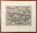 Kopergravure, Gerard Mercator 1512-1594 , Holland, ca. 1630, Antiek en Kunst