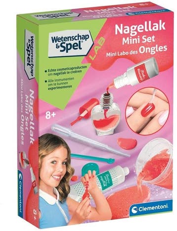 Wetenschap & Spel - Mini Laboratorium Nagels | Clementoni -, Verzenden, Nieuw