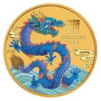 Australië. 5 Dollars 2024 1/20 oz $5 AUD Australian Gold