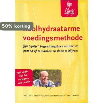 Koolhydraatarme voedingsmethode Fijn Lijntje - F. Vanlommel, Verzenden, Gelezen, F. Vanlommel
