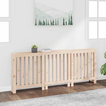 vidaXL Radiatorombouw 210x21x85 cm massief grenenhout, Verzenden, Nieuw